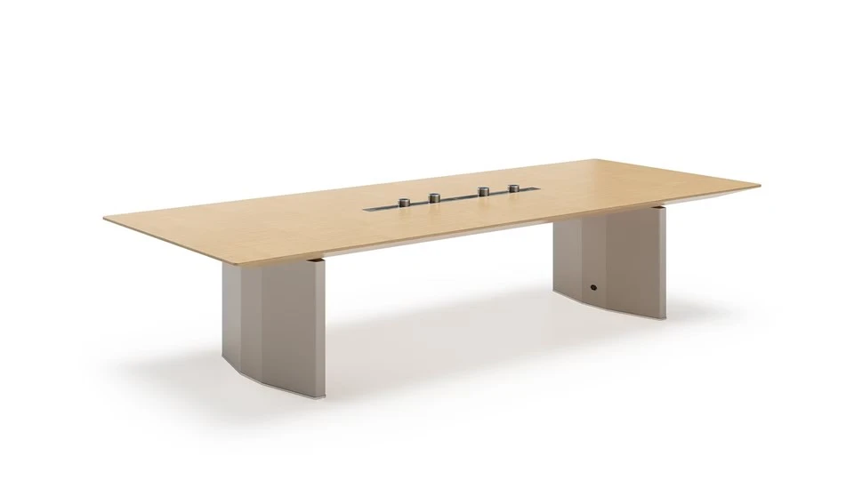 Solid Oak Conference Table